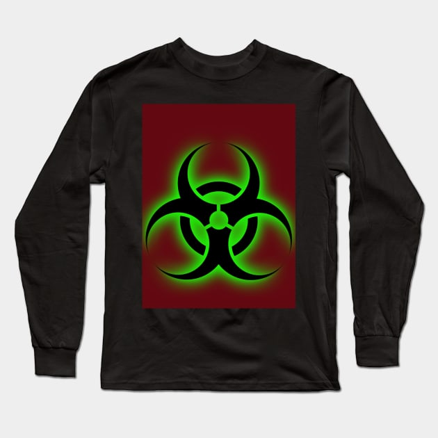 Biohazard Long Sleeve T-Shirt by Celtic Morrigan